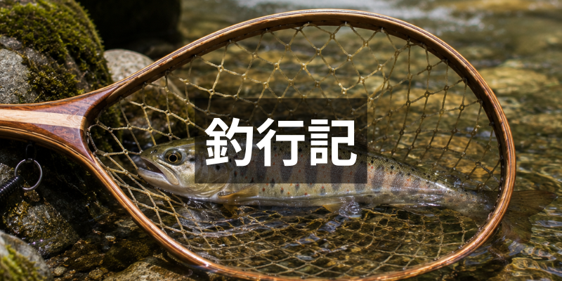 渓流釣り釣行記・実釣レポート｜自然を楽しむトラウトフィッシング記録｜遊山