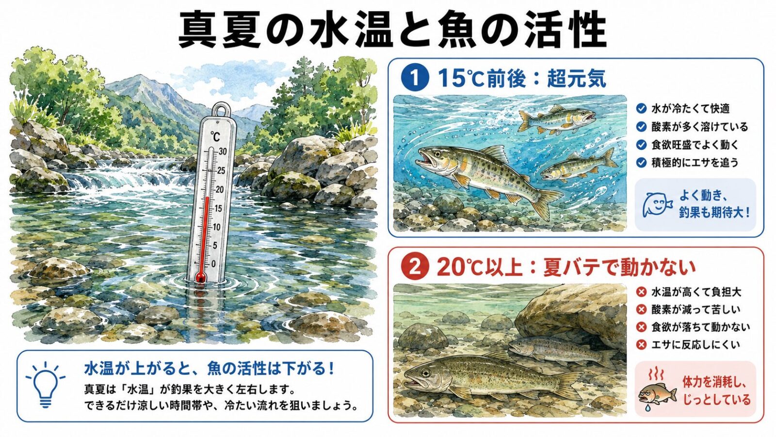 水温計の図解