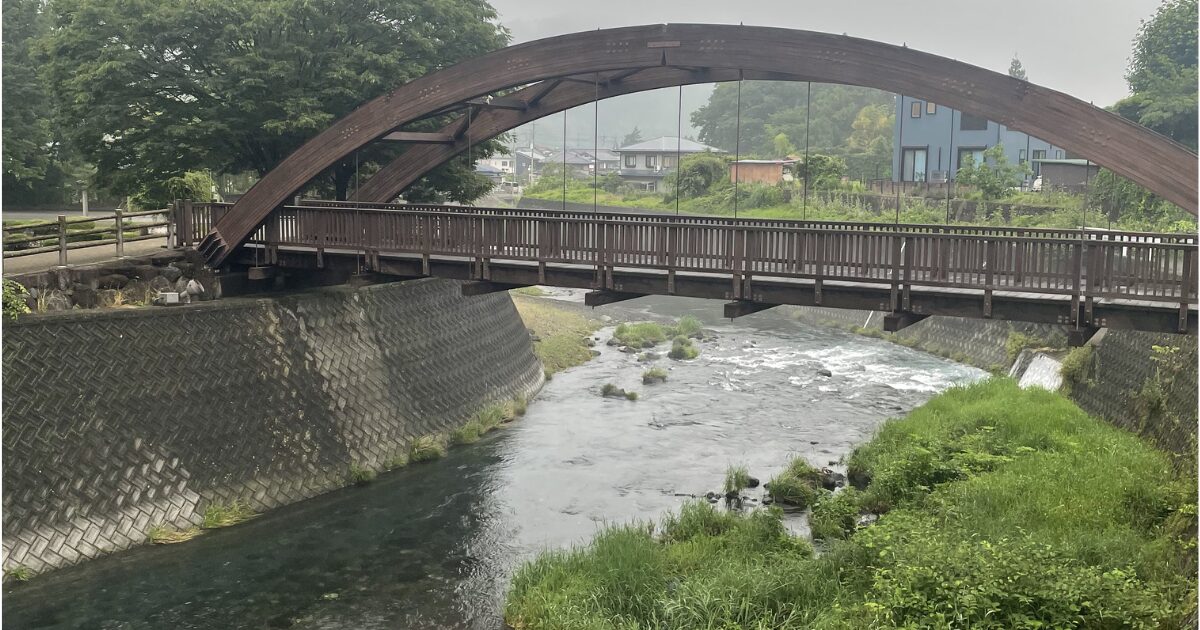 桂川公園から見える桂川の景色