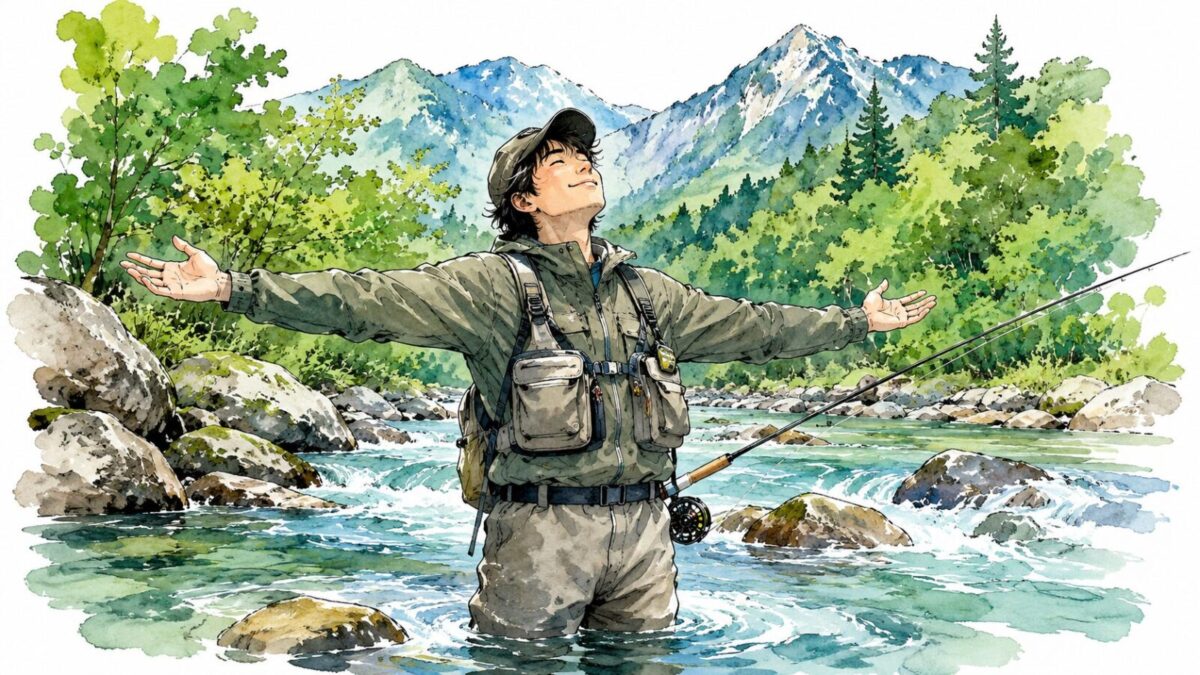 自然の中で深呼吸