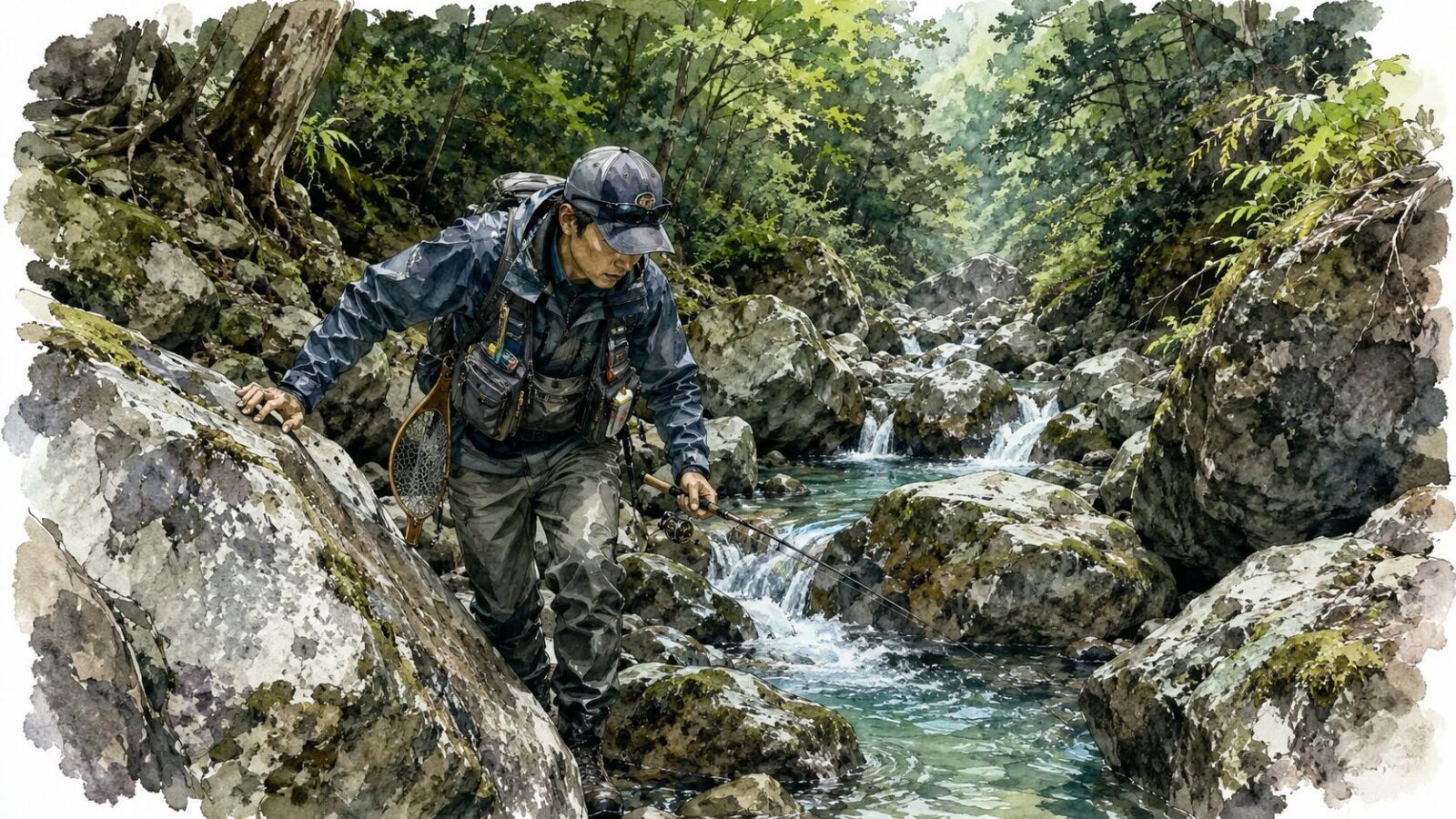 源流の風景