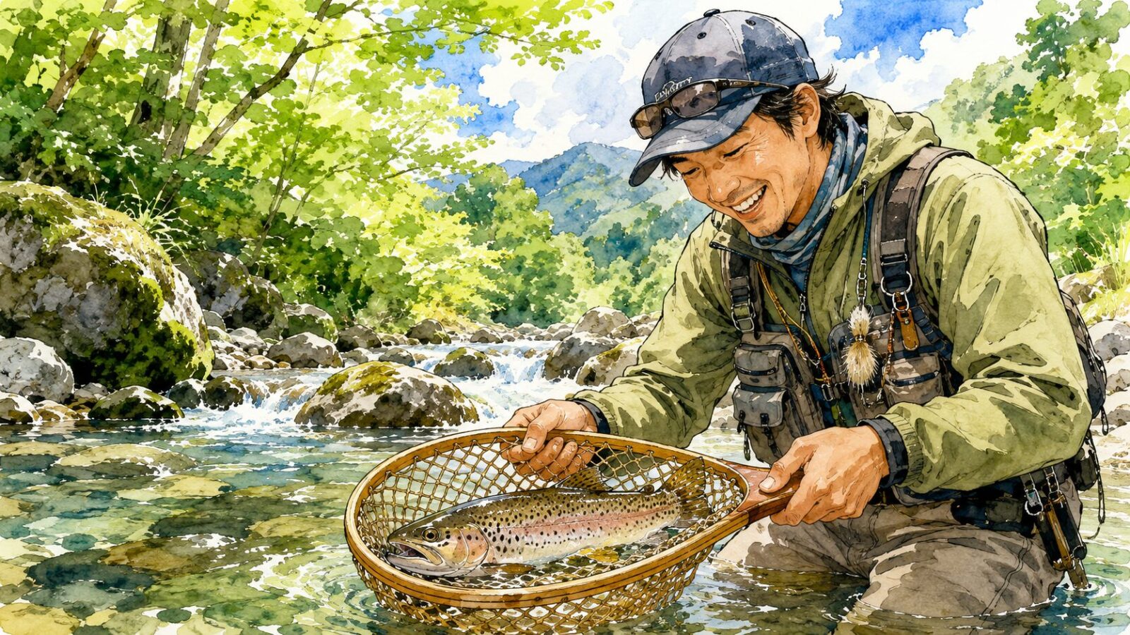 苦労して絞り出した価値ある一匹