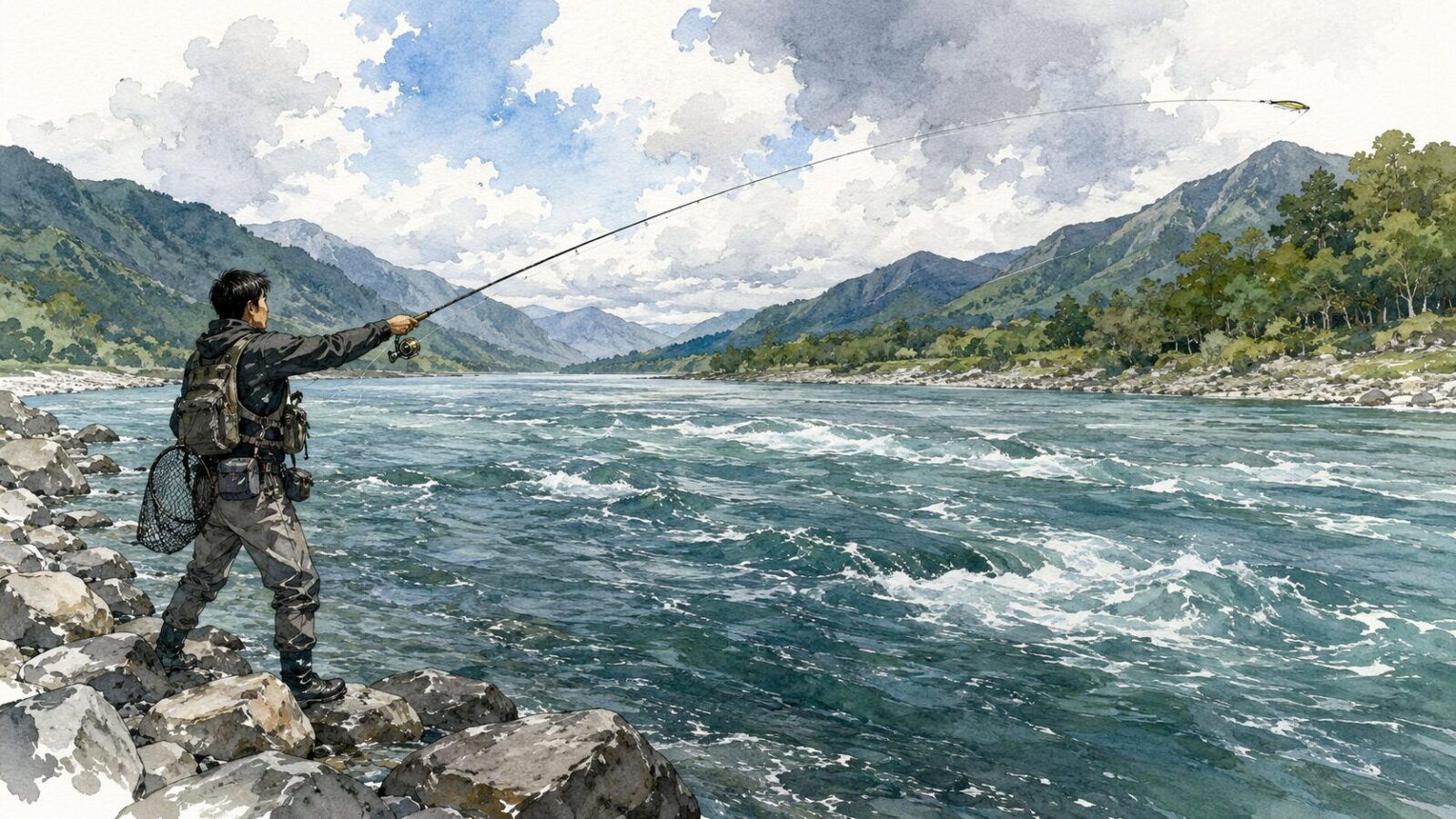本流の風景