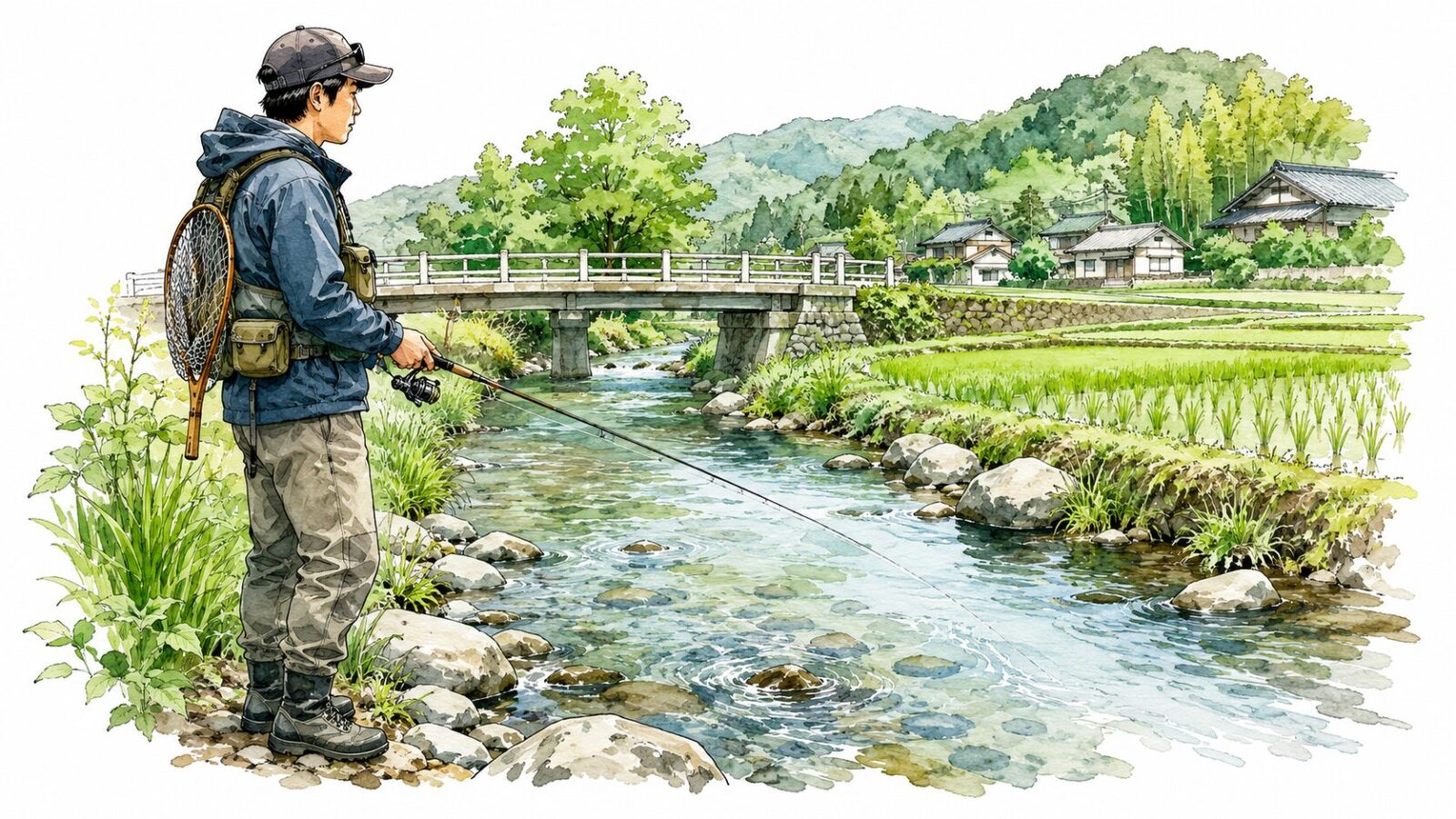 里川・清流の風景